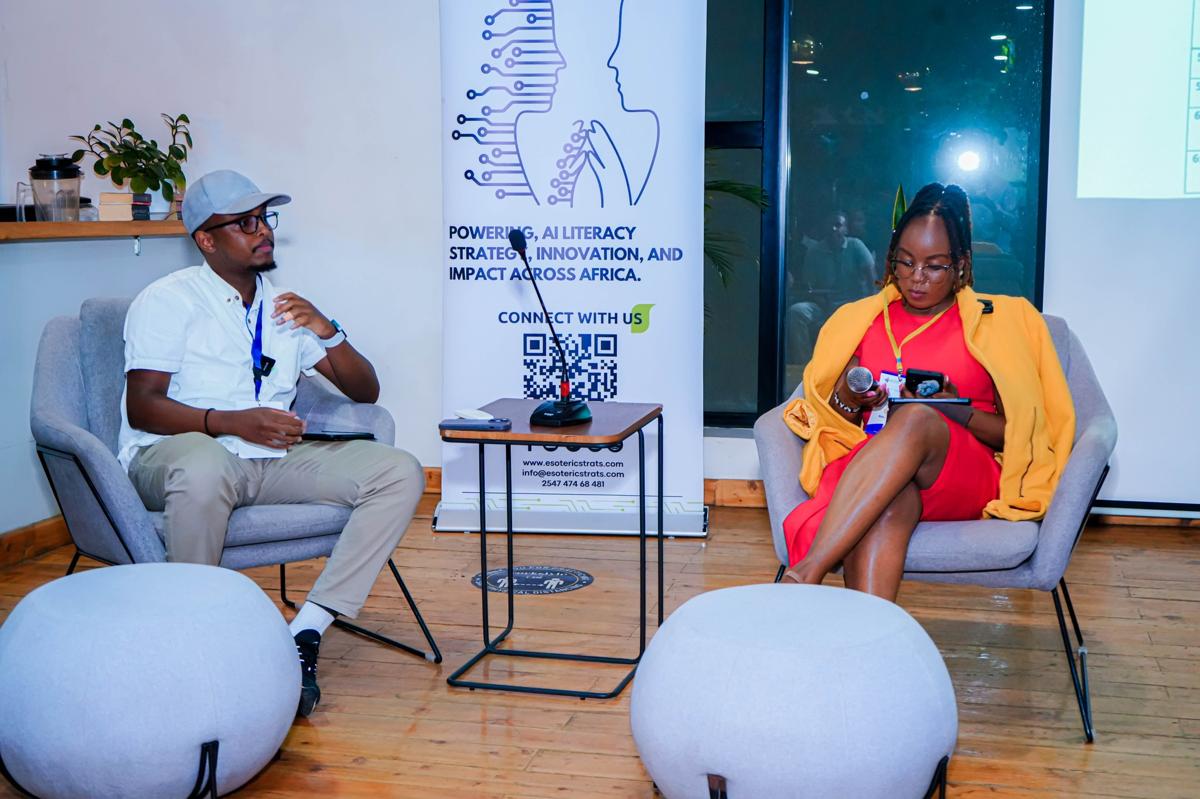 Tech & AI Meetup — attendee interaction