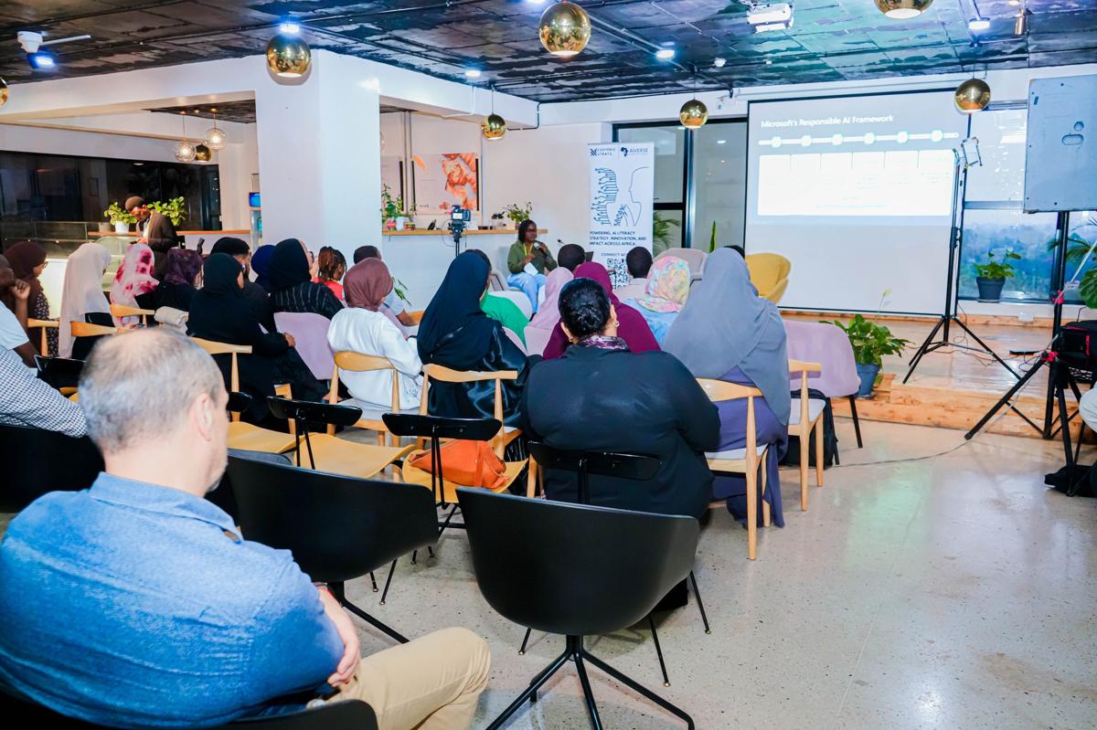 Tech & AI Meetup — audience engagement